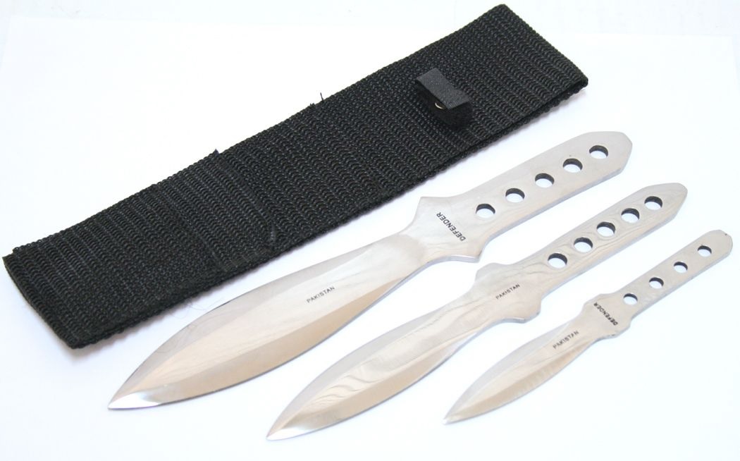 KNIFE - 456-S 3pc THROWING Set