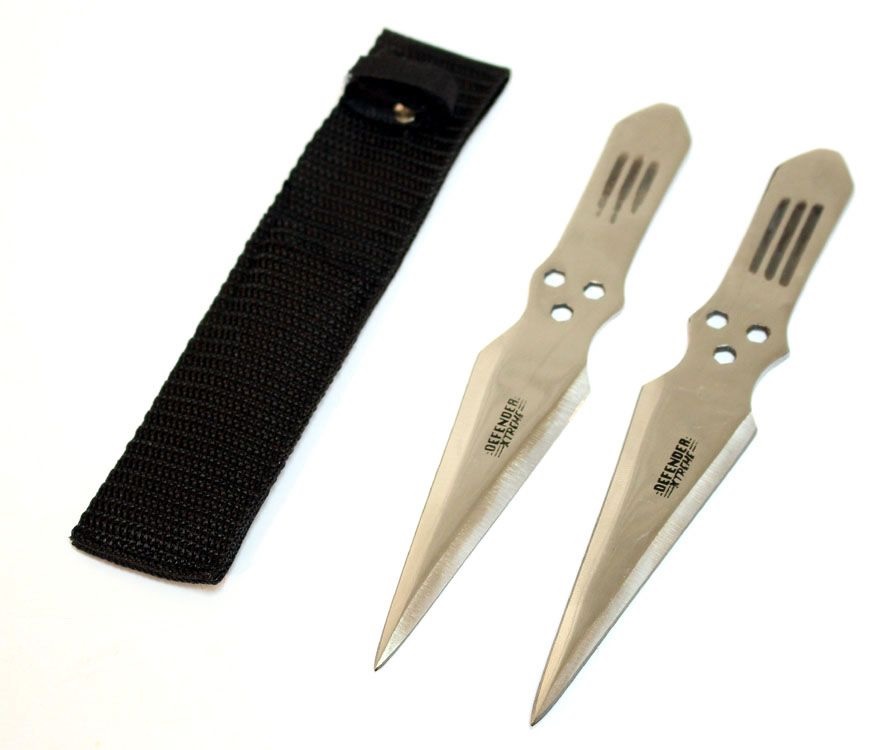 KNIFE - 5321 7'' 2pc THROWING Knives 