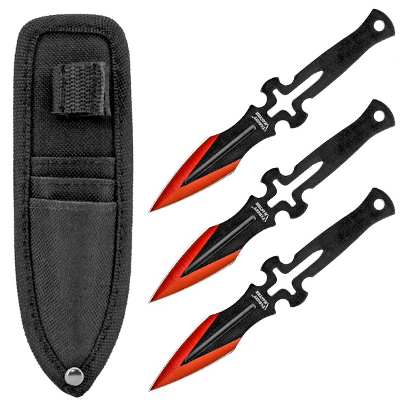 KNIFE - A5068RD 3PC THROWING Set