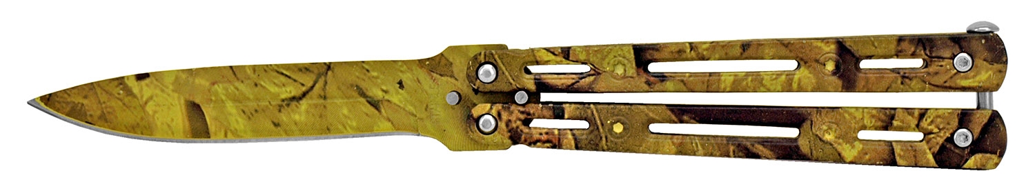 KNIFE BA1008LF BUTTERFLY KNIFE - Camo