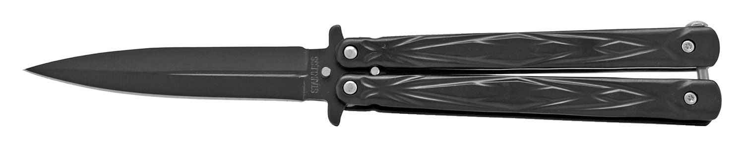 KNIFE BA1019BK BUTTERFLY Folding Pocket KNIFE - Black