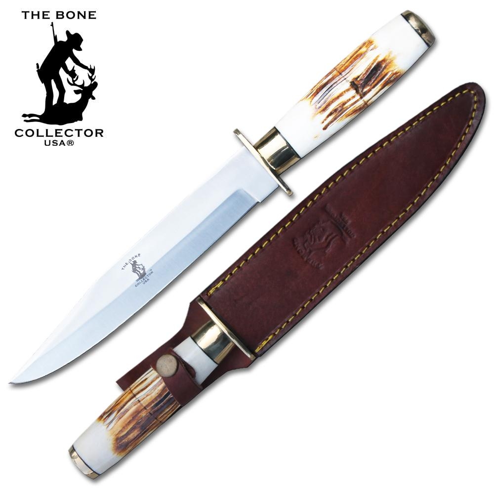 KNIFE BC-786 Bone Handle Hunting KNIFE