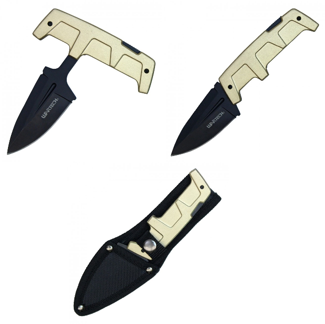 Knife - HWT264DE Fold-able Fixed Blade DAGGER 