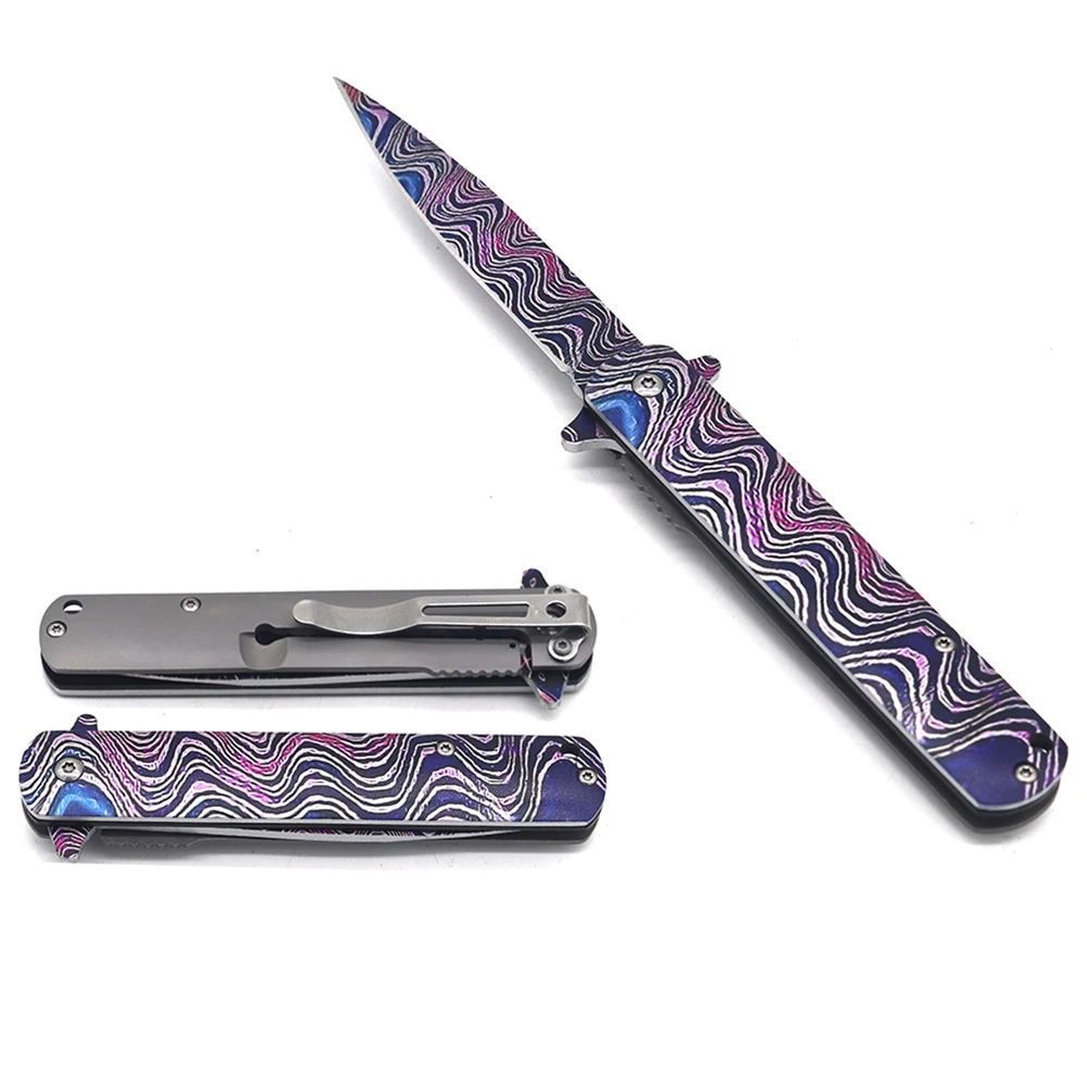 KNIFE KS33188-2 Pink/Purple Wave