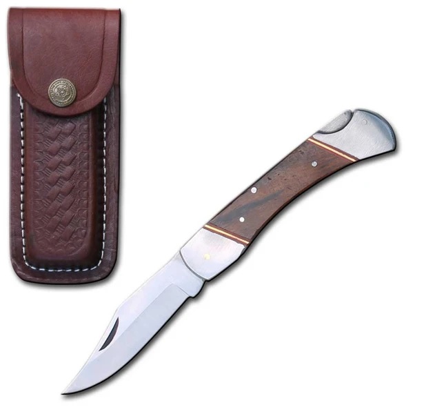 KNIFE - PK-116-WD Wood Handle Folding