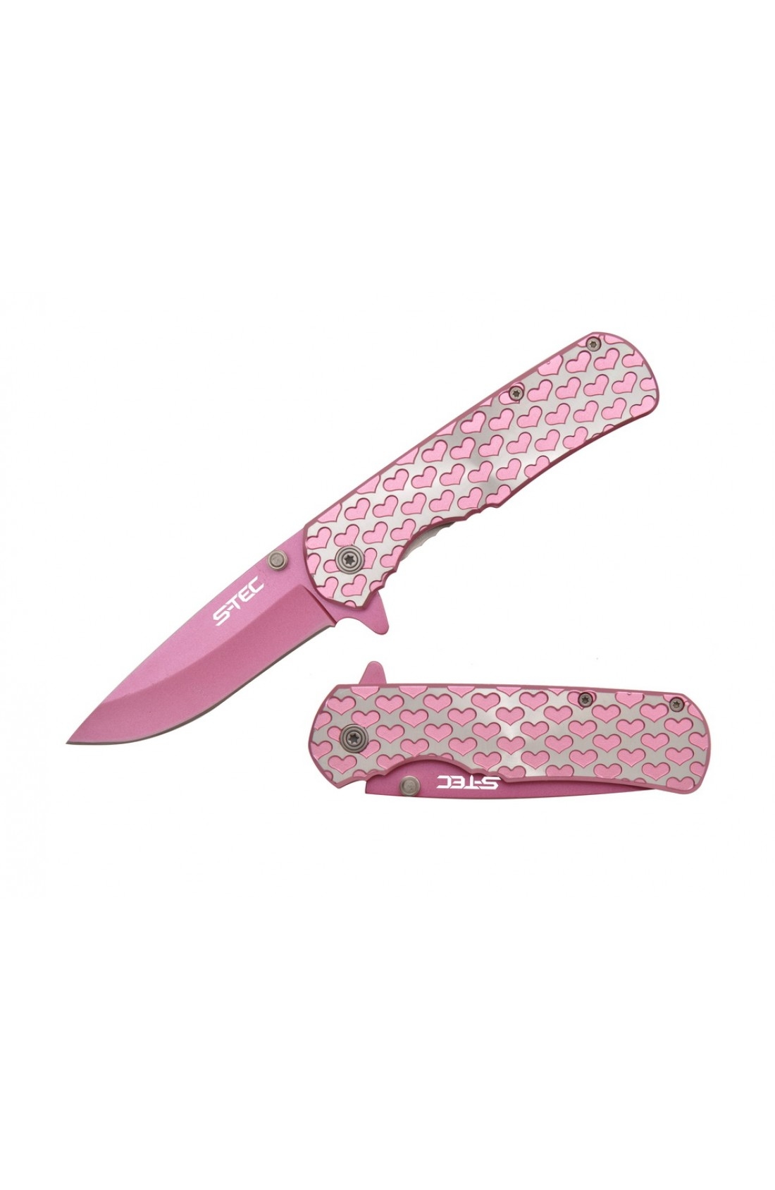 KNIFE T271406PN Pink Hearts
