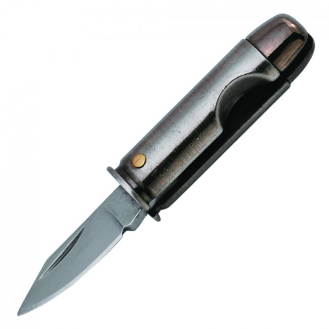 KNIFE Y-PK-012-12 .44 MAG Bullet-Silver Bronze 
