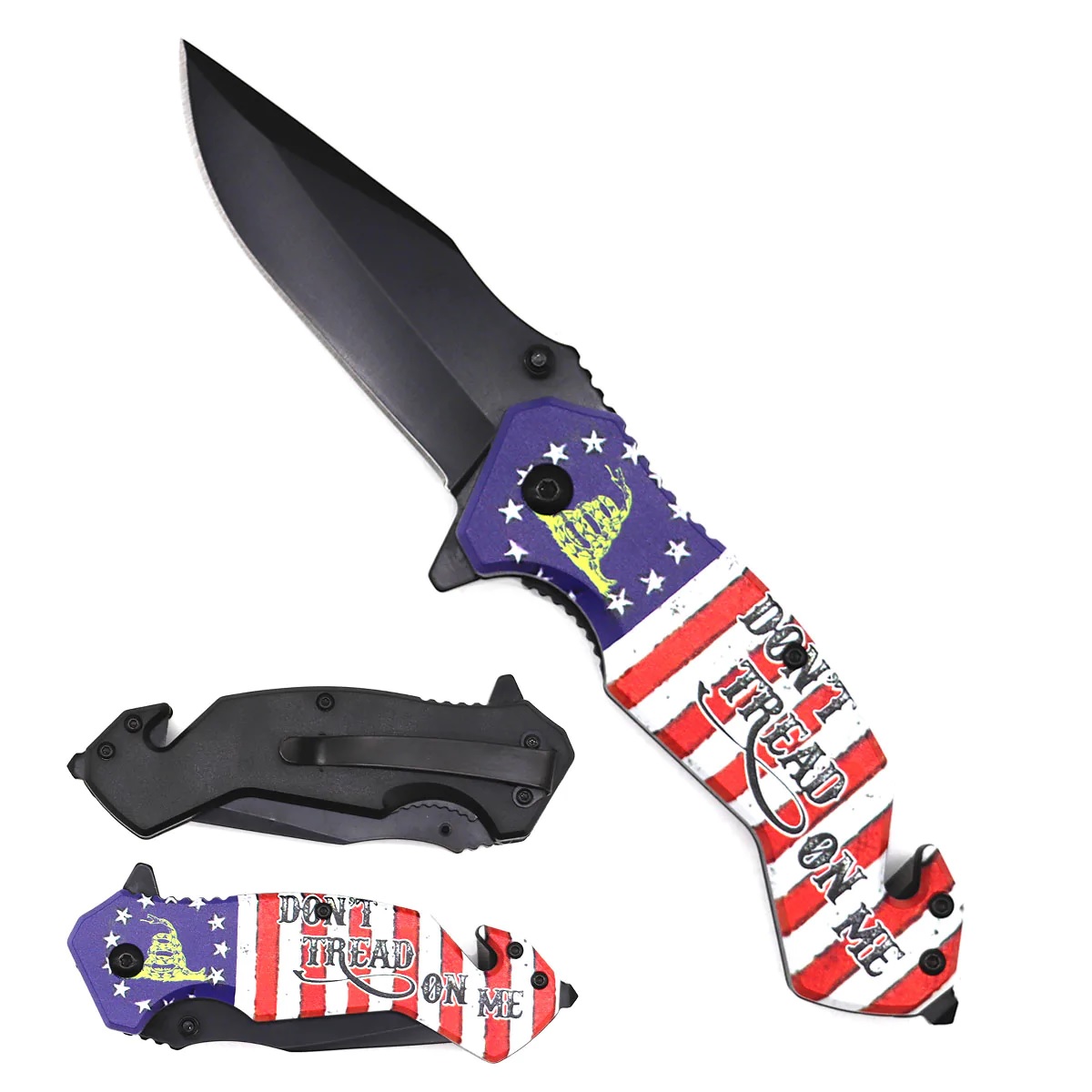 Knife - KS1630DT-5 Don't Tread FLAG
