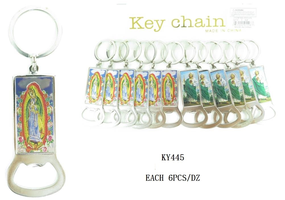 KC (KEYCHAIN) Jude/Guadalupe B/O KY445 SOLD BY THE DOZEN