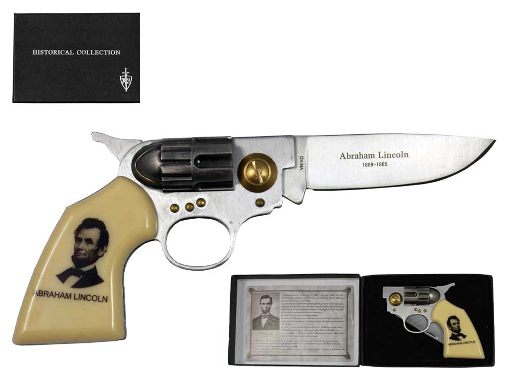 KNIFE Gun Abraham Lincoln