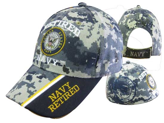 ''United States Navy HAT ''''RETIRED NAVY'''' Seal-Digi CAP592C''