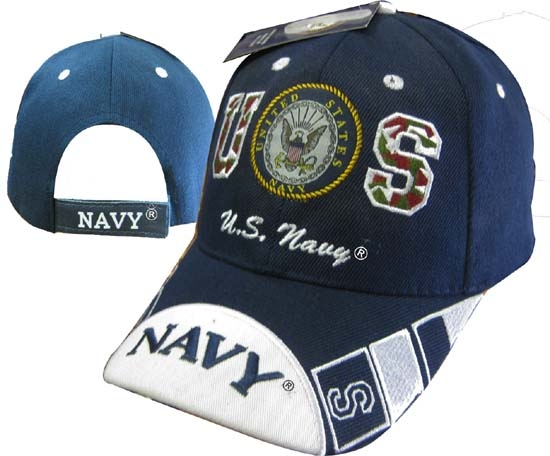 ''United States Navy HAT ''''US w/SEAL'''' Navy BL CAP602E''