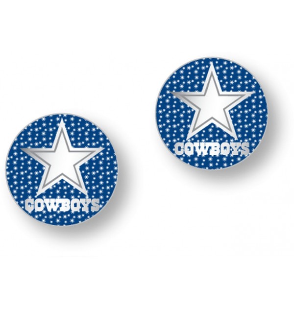 NFL Cowboys Glitter Post Earrings