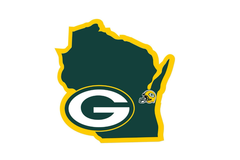 NFL Green Bay Packers Home State DECAL
