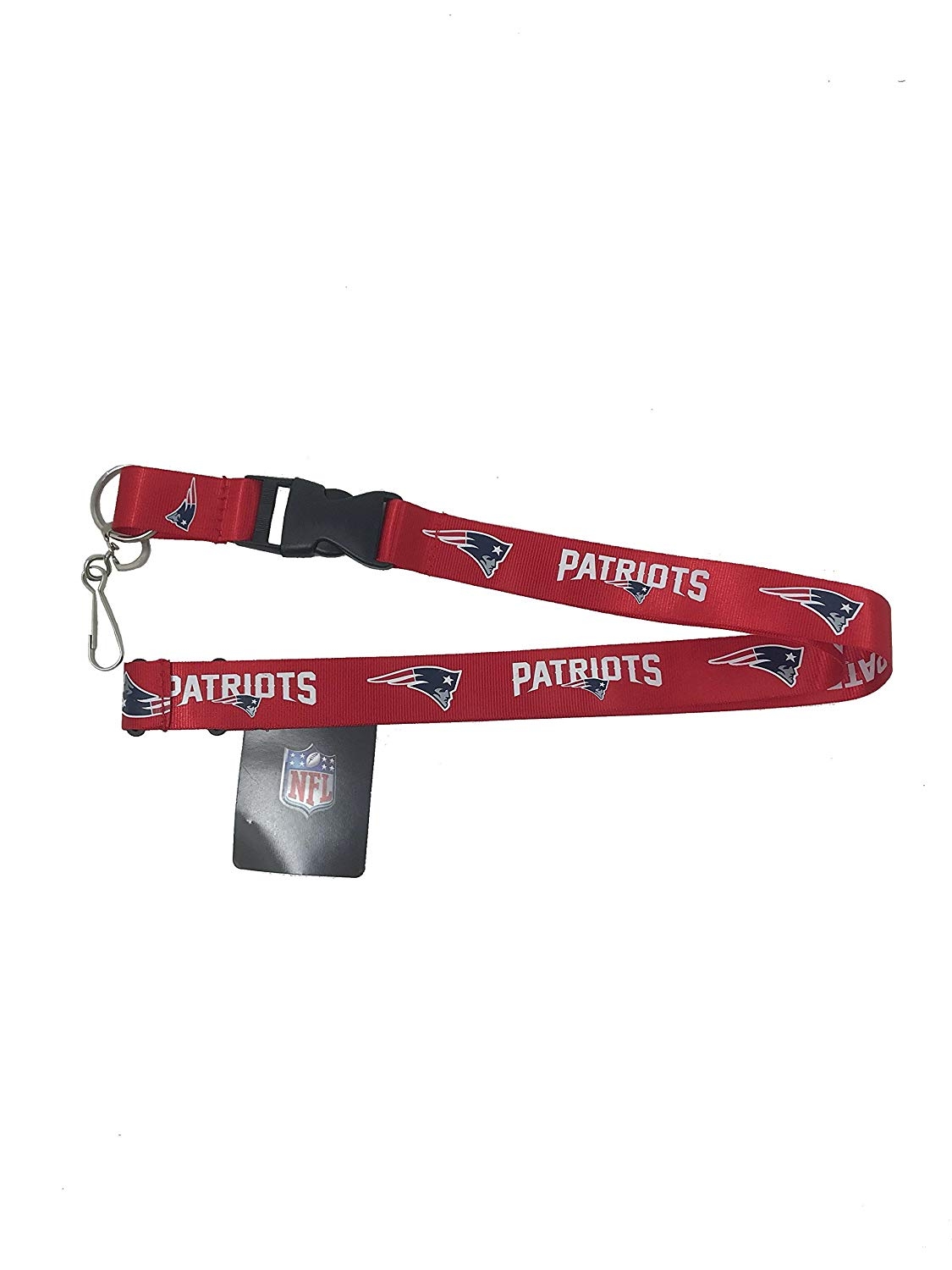 NFL NEW England Patriots Lanyard Red