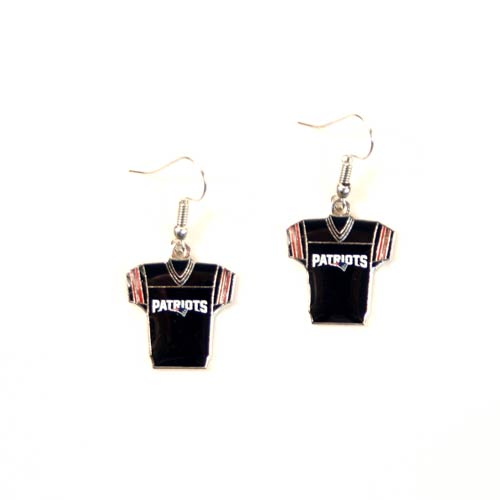 NFL New England Patriots Earrings JERSEY