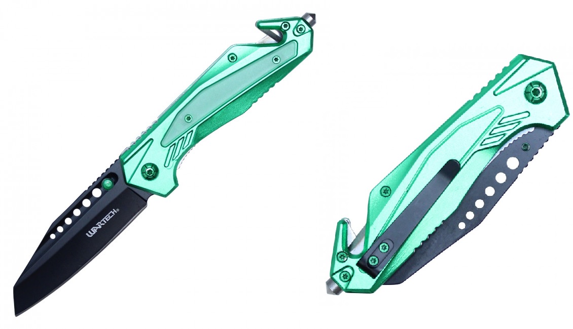 KNIFE - PWT318GN Spring Assist