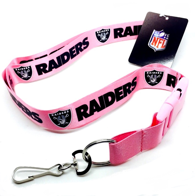 NFL Las Vegas Raiders - Pink Lanyard