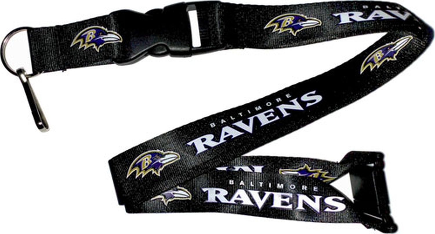NFL Baltimore Ravens Lanyard - Black
