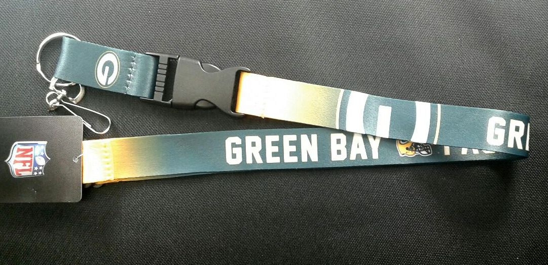 NFL Green Bay Packers Crossover Lanyard