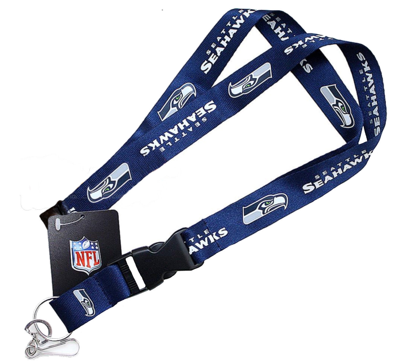 NFL Seattle Seahawks Lanyard - Blue