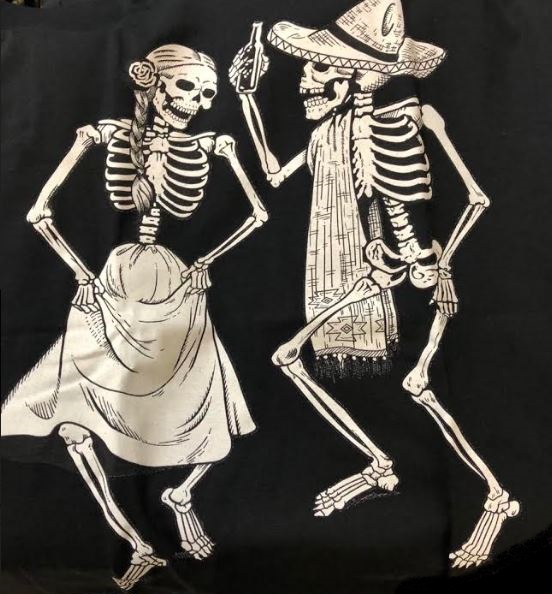 Day Of The Dead Skeleton T-SHIRT