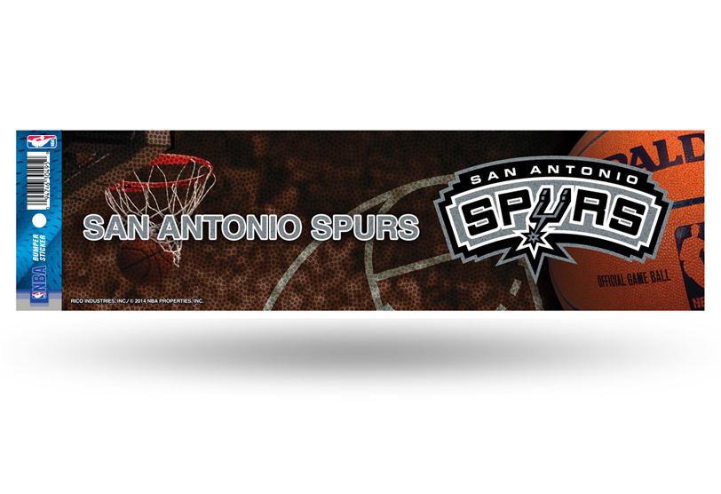 NBA San Antonio Spurs - Bling Bumper STICKER