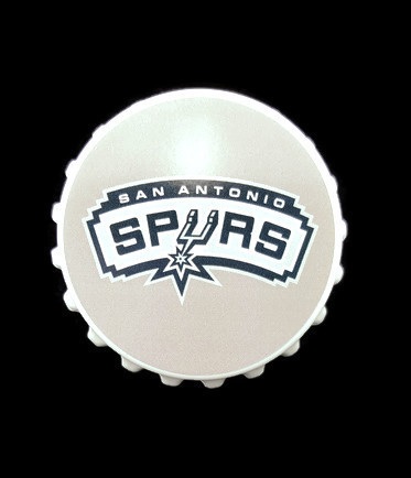 NBA San Antonio Spurs Magnet - Bottle CAP Opener