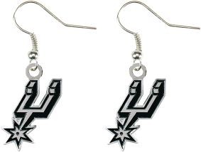 NBA San Antonio Spurs EARRINGS - Team Logo