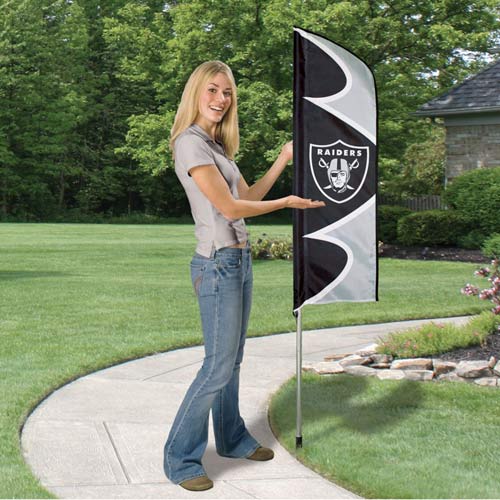 NFL Oakland Raiders Swooper FLAG