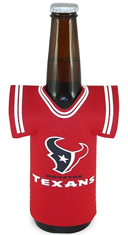NFL Houston Texans JERSEY Bottle Koozie