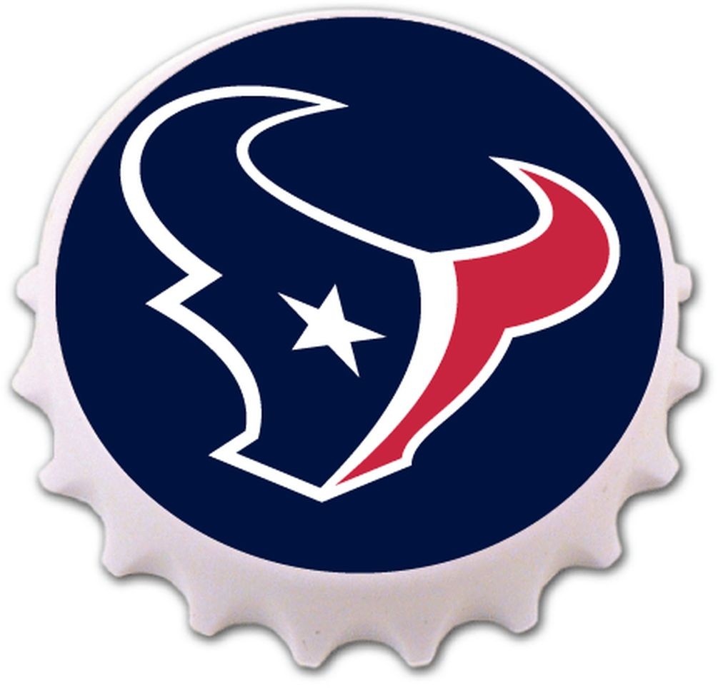 NFL Houston Texans Magnet CAP Bottle Opener