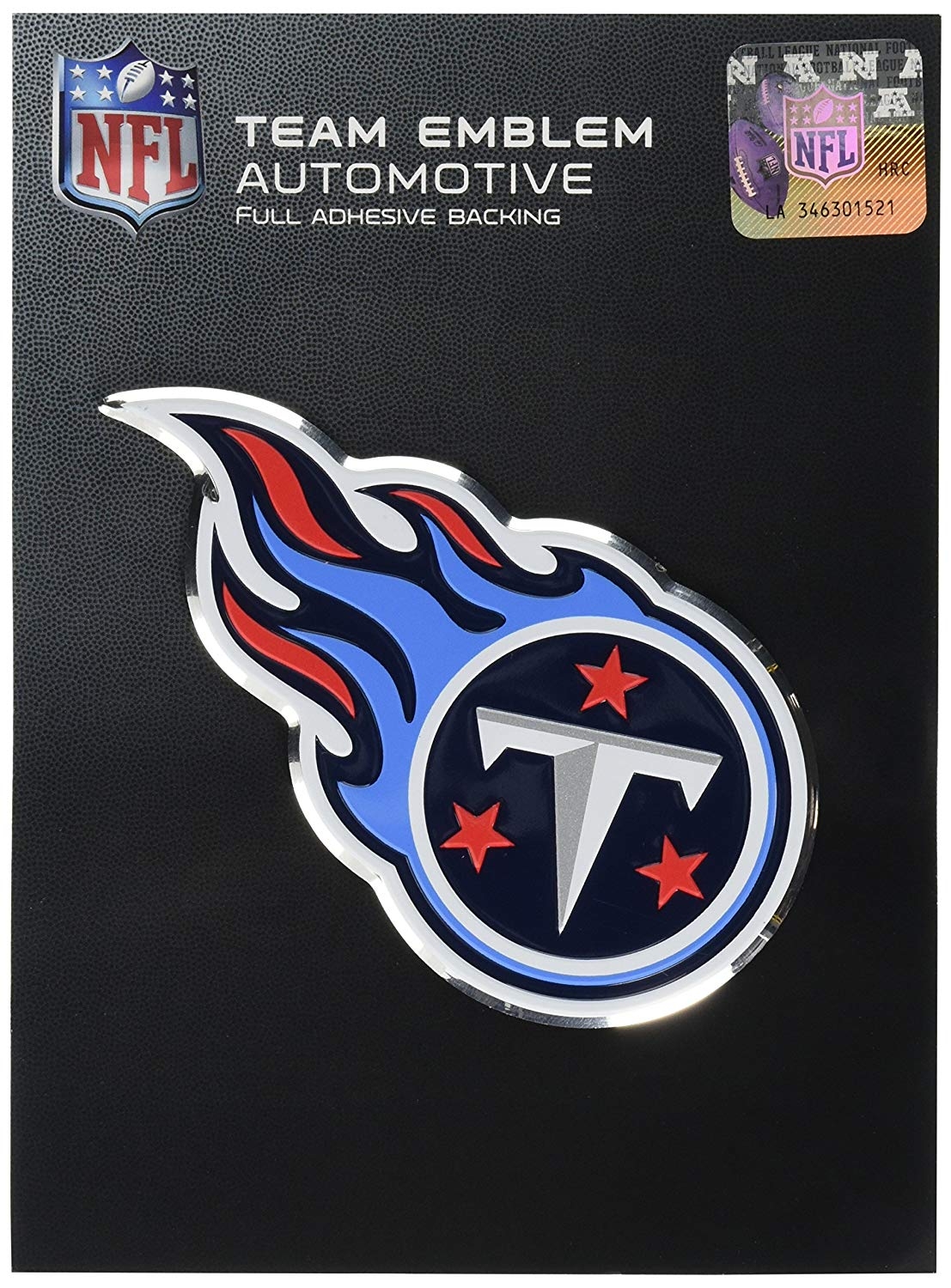 NFL Tennessee Titans Auto Emblem - Color
