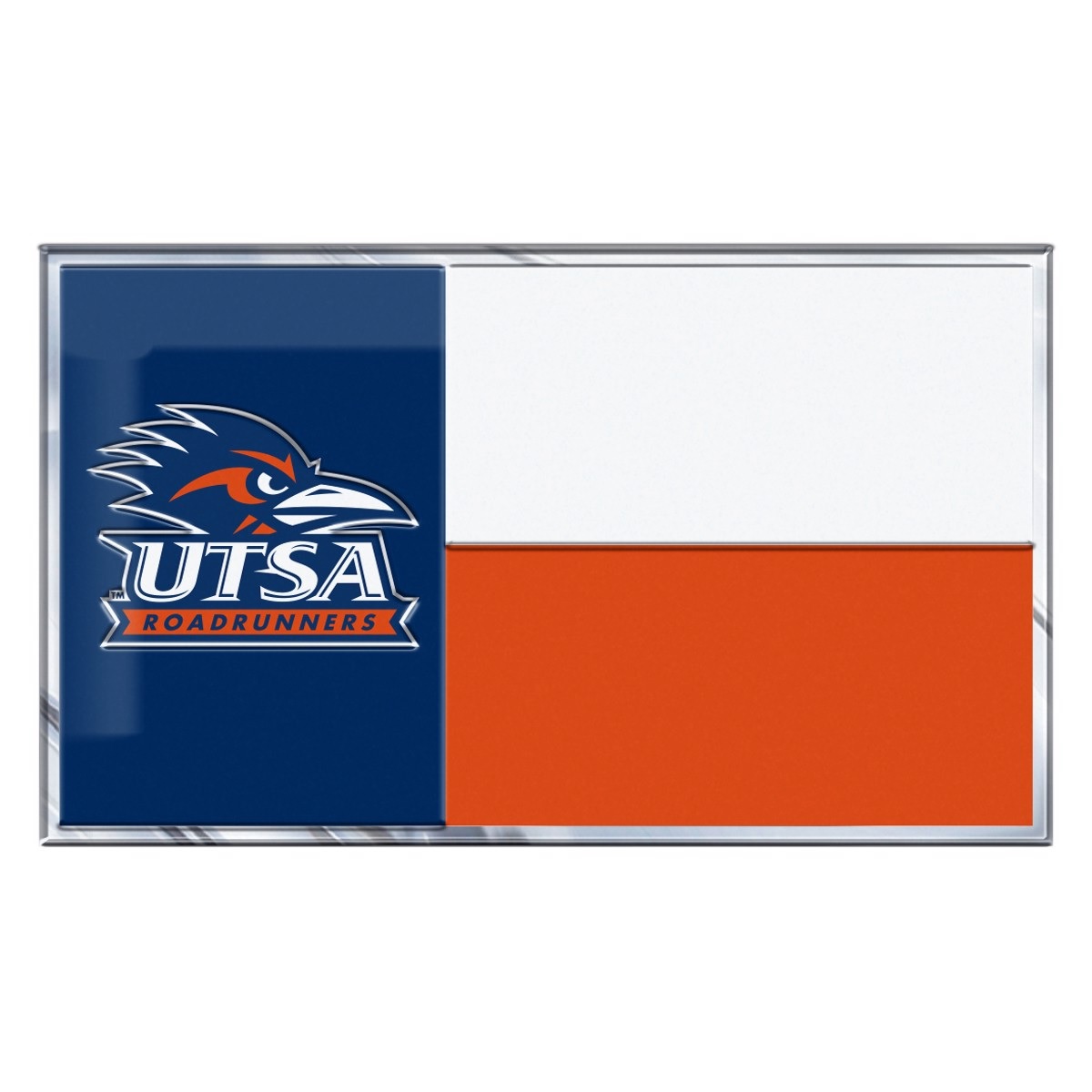 NCAA UTSA State FLAG Auto Emblem