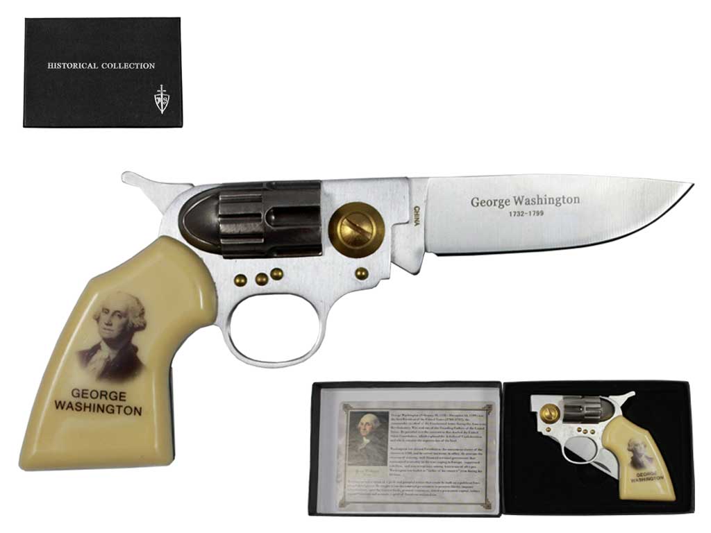  KNIFE Gun George Washington