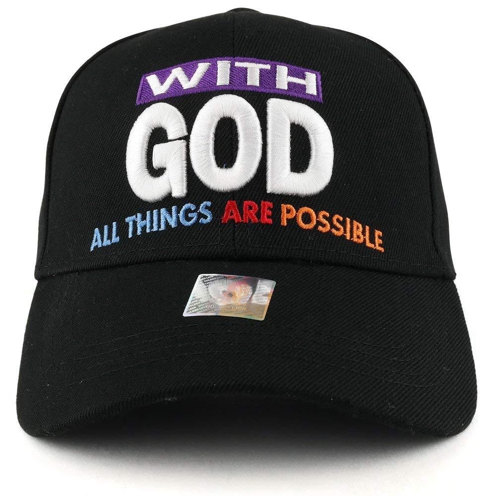 ''Christian HAT, With God All Things Possible''