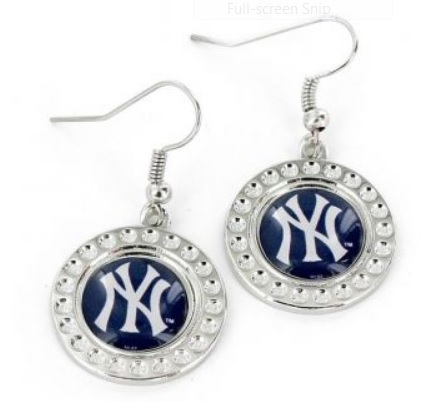 MLB New York YANKEES - Dimple Earring